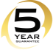 Celsi 5 Year Guarantee Logo