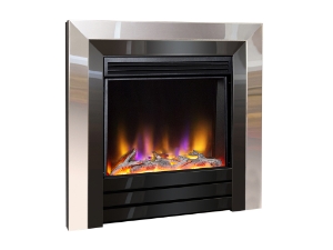 16" Electriflame VR Acero Brushed Silver Inset (EVRIASRE)