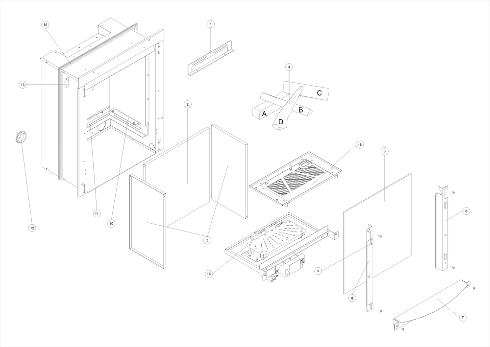Fire Box Assembly BFM Europe Ltd