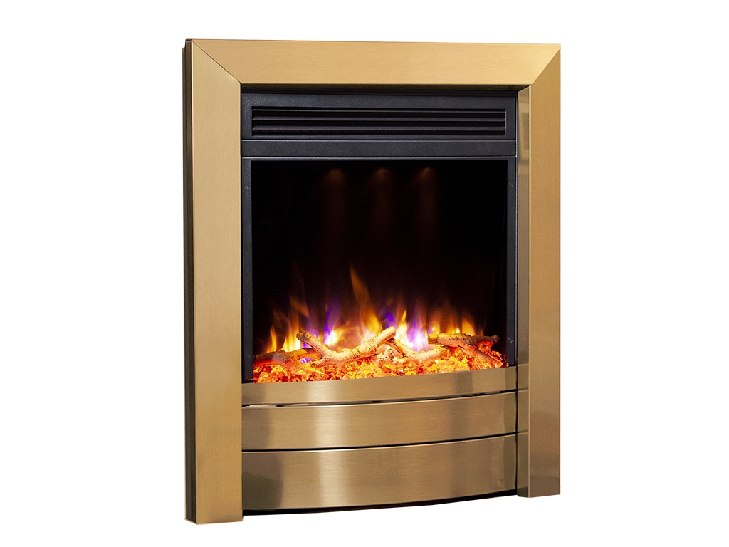 Electriflame XD Essence Antique Brass cutout