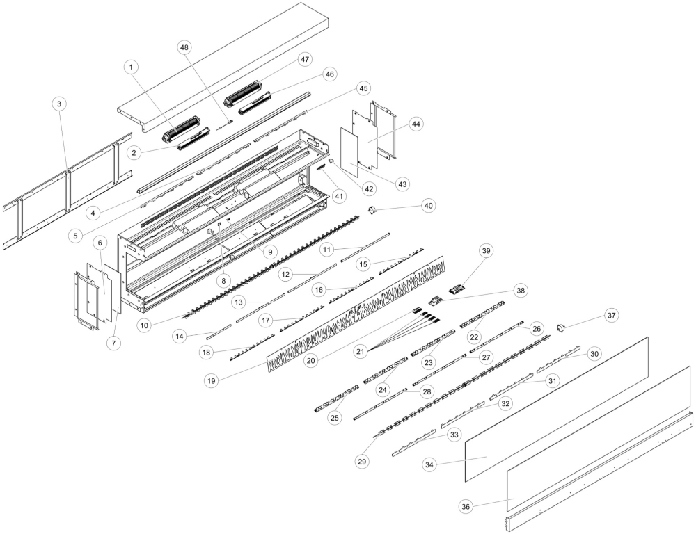 Electriflame DLX 2000 Real Wood (EDXR20RE) - BFM Europe Ltd