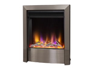 Electriflame VR Contemporary Satin Silver cutout