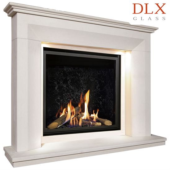 Distinction Illumia MD CF Limestone Suite - Black & Onyx Grey Interior